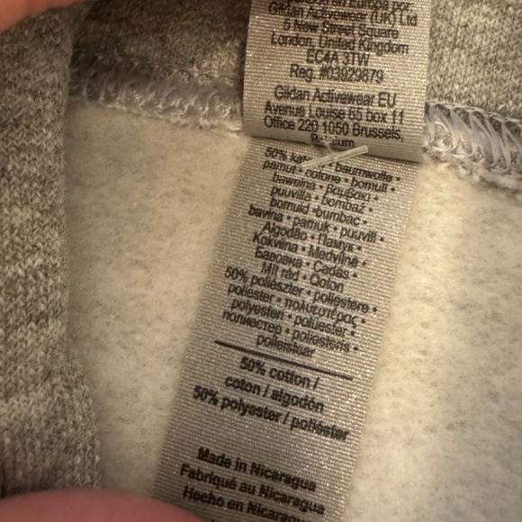 Rue21 Hoodie Big Sur Vintage Gray Cotton Fleece Unisex Men's Size Sweatshirt - Picture 4 of 5